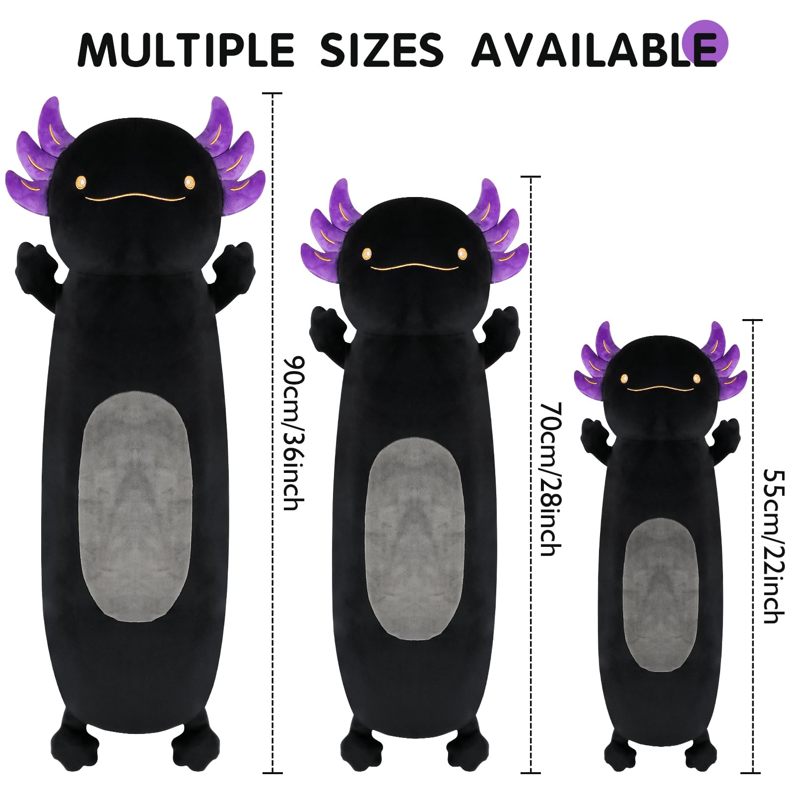 Dalmao axolotl soft pillow doll offers comfy support during naps