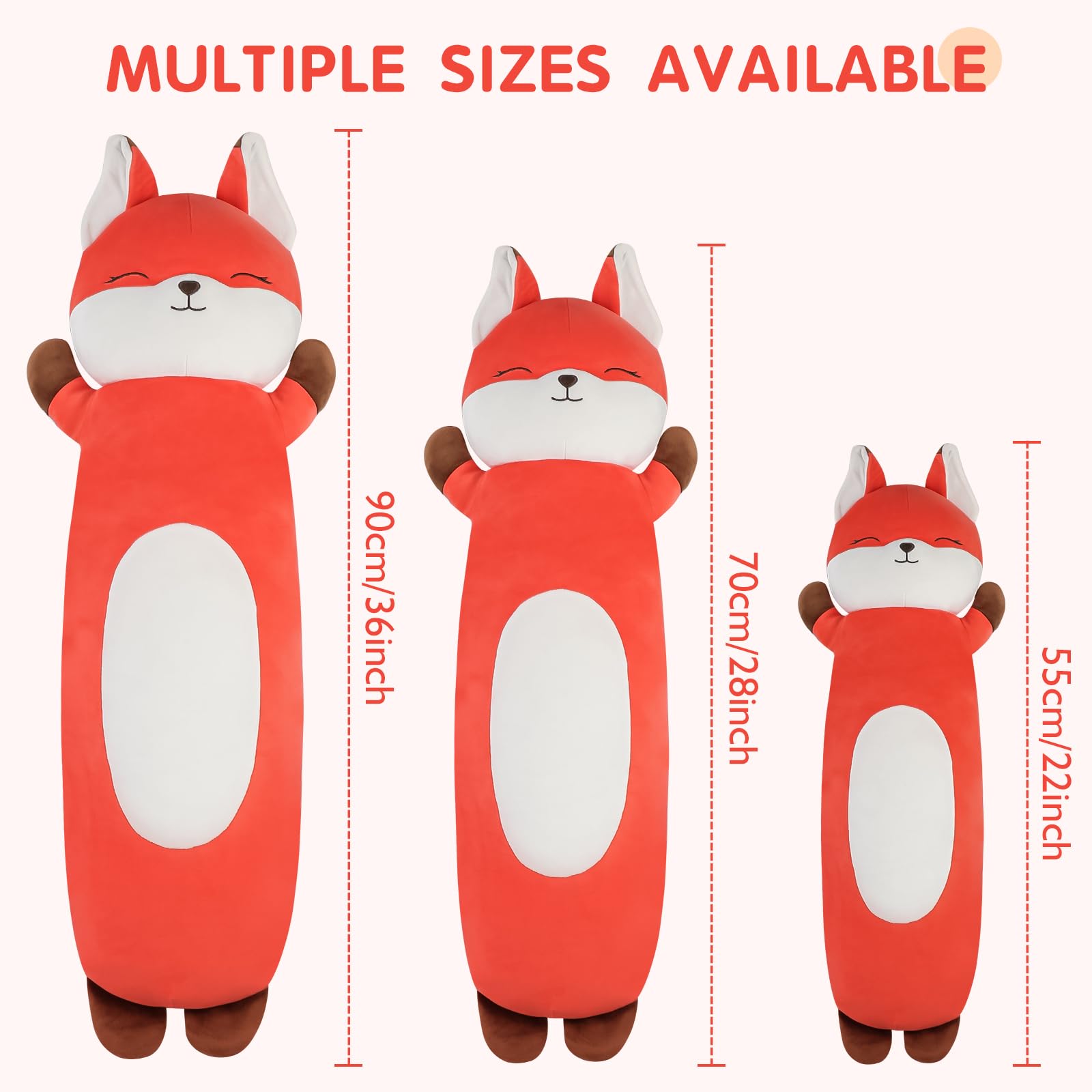 Dalmao orange fox lounging scene showcases cozy nap companion.