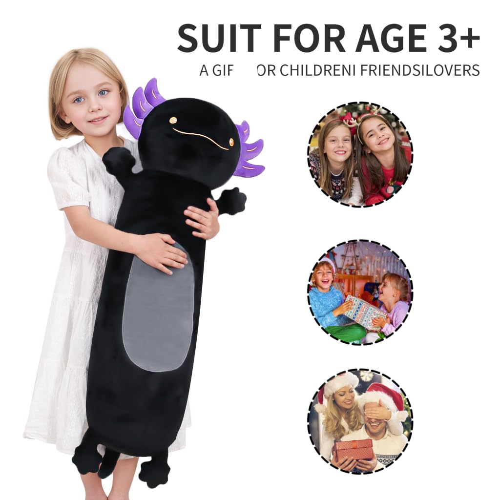 Dalmao gift-ready axolotl plush, ideal for birthdays or holidays.