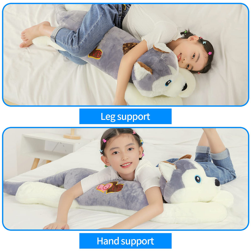 Dalmao husky plush decor-ready for cozy spaces.