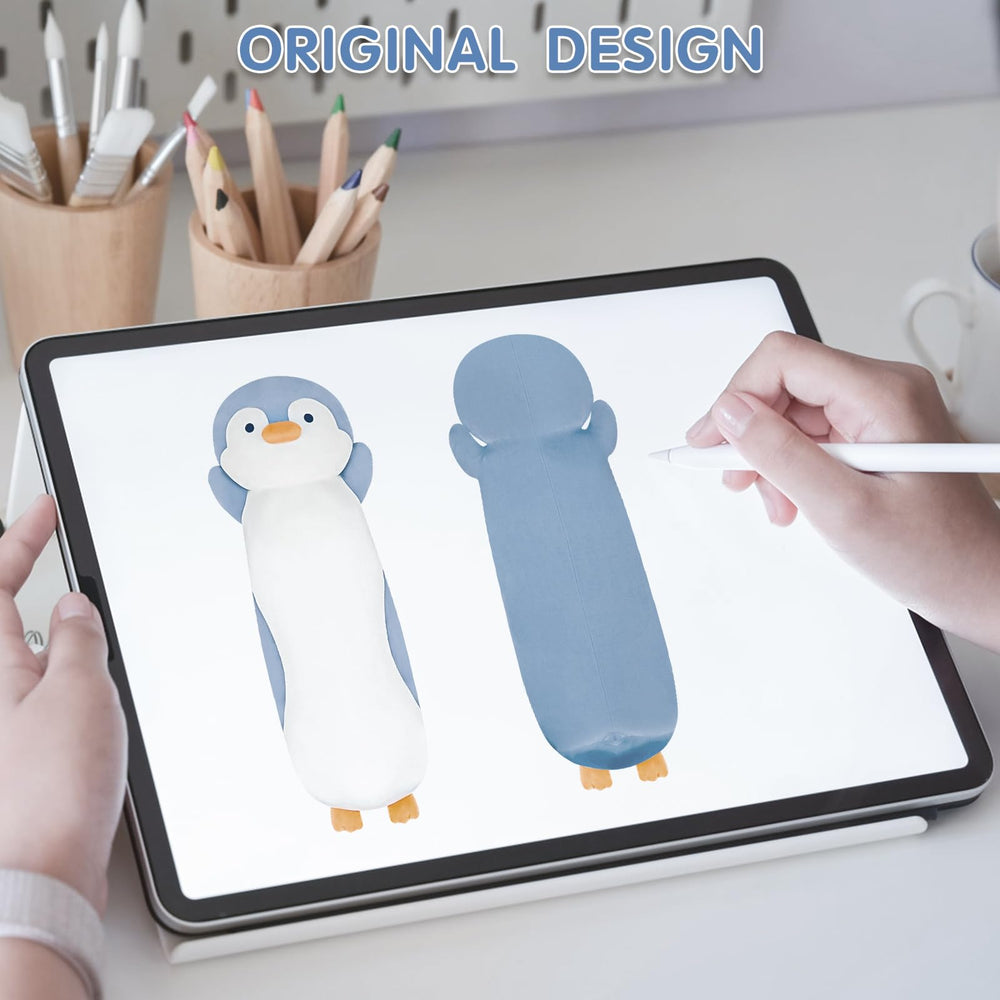 Dalmao kid-friendly penguin toy pillow for bedtime routines
