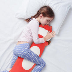 Dalmao orange fox gift-ready plush, ideal for birthdays or holidays.