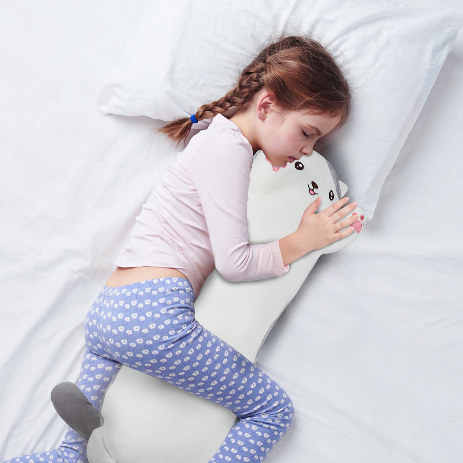 Dalmao soft plush filling yielding a huggable, durable companion.