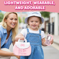Dalycro purse keys, soft and grasp-friendly for early motor skills in pretend play.