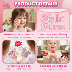 Dalycro purse makeup mirror, a mini reflective toy for dress-up moments.