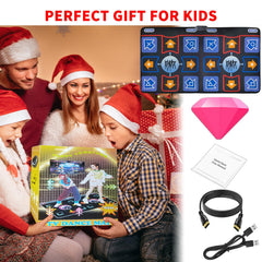 Damcoola Dance Mat gift packaging makes it a ready holiday surprise.