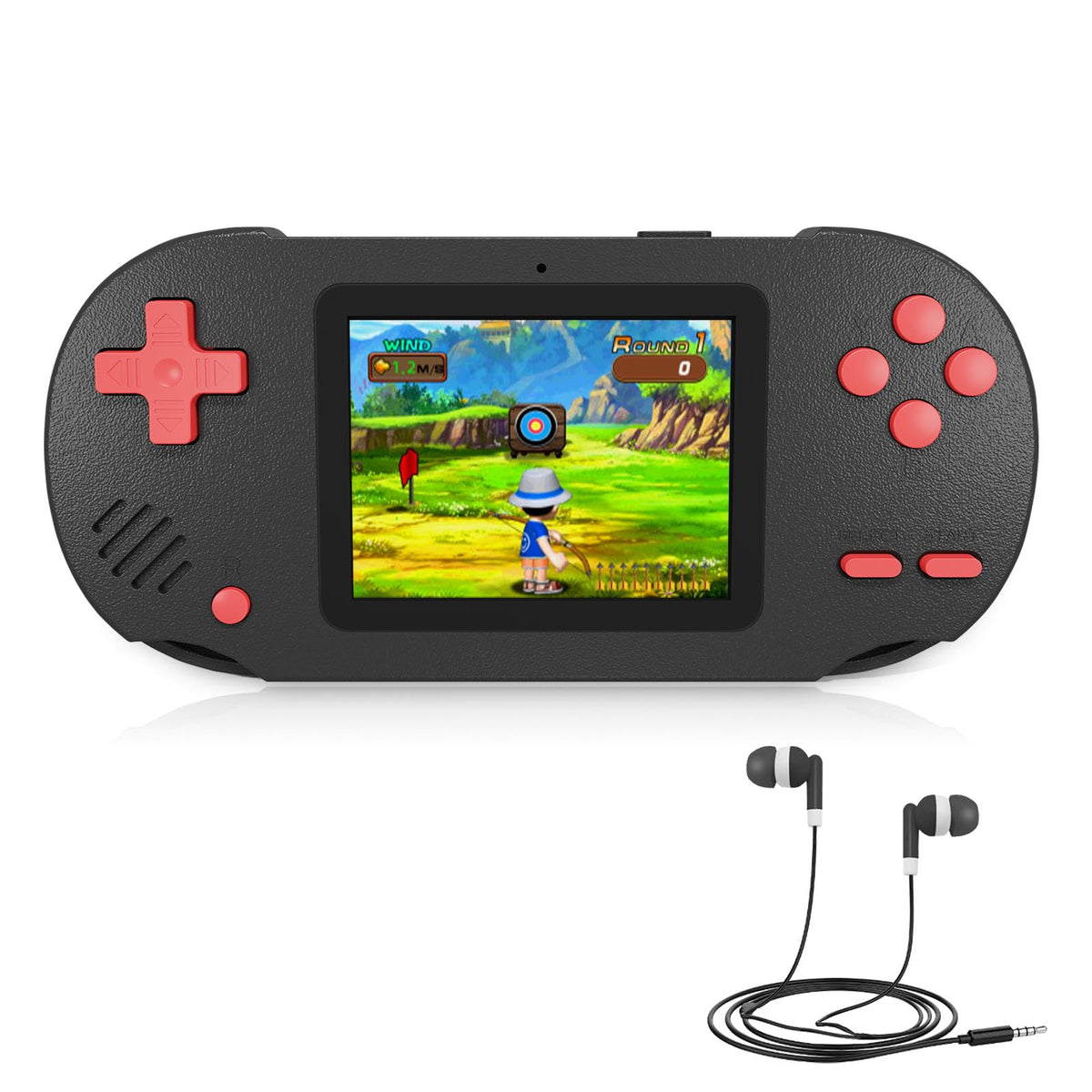 Damcoola handheld game with a 3-inch screen for portable play during travel.
