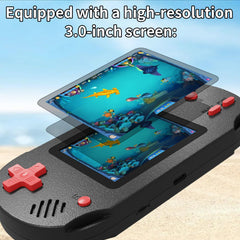 Damcoola handheld game with wired headphones for private, immersive play.