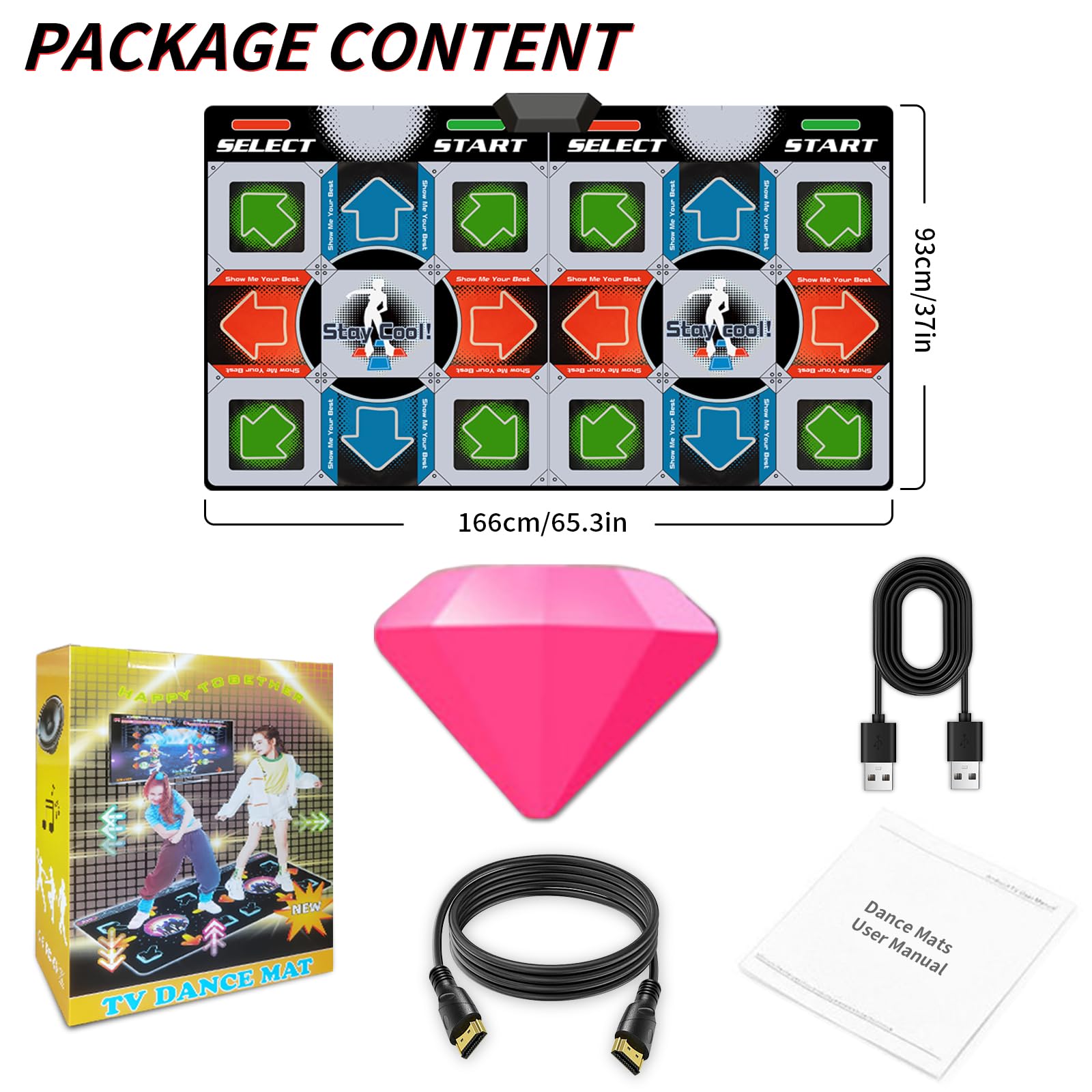 Damcoola dance mat controllers enable responsive gameplay during family sessions