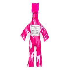Dammit Doll Limited Edition pattern on the surface for a bold, humorous look