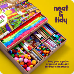 Dan&Darci toolkit showing scissors, glue, and thread for versatile projects