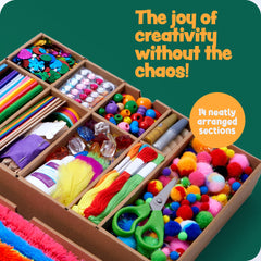 Dan&Darci bundle includes wooden pieces and beads for creative mixed-media designs