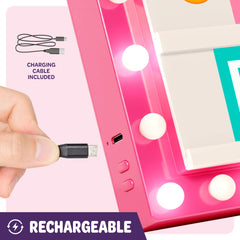 Dan&Darci cinema light box includes dry-erase marker for designs