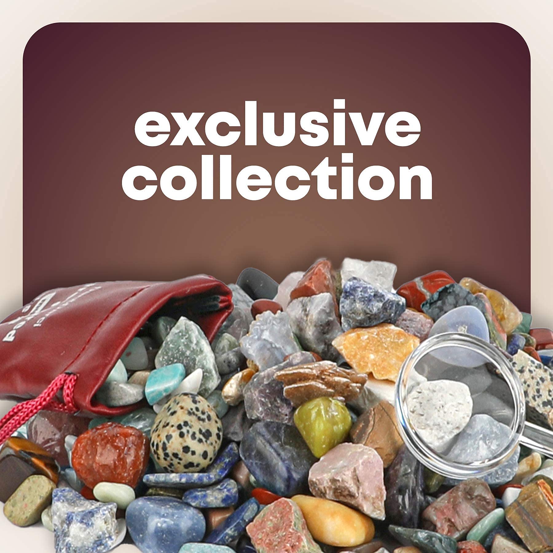 Dan-Darci collector pouch keeps rocks portable and stored.