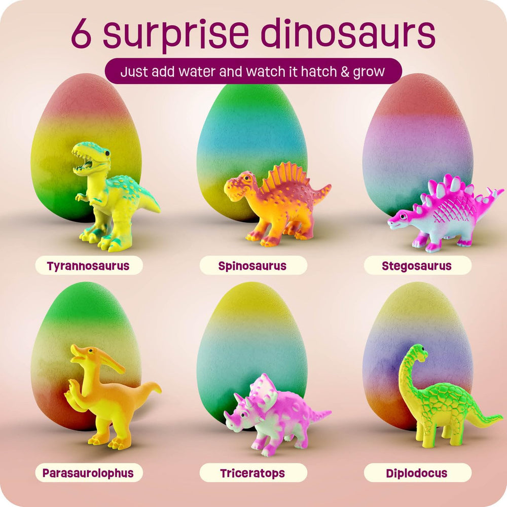 Dan&Darci dinosaur toy with educational cards boosts curious learning moments