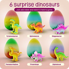 Dan&Darci dinosaur toy with educational cards boosts curious learning moments