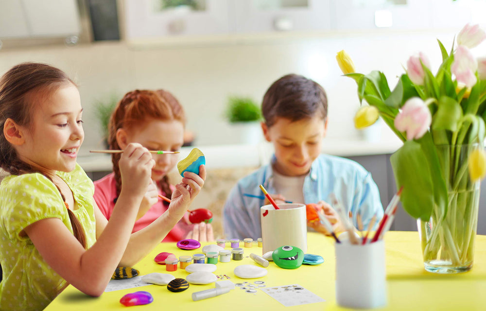 Dan&Darci glitter glue adds sparkle for magical rock accents.