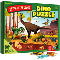 Dan and Darci glow dinosaur puzzle day view boosts daytime focus