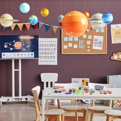 Dan&Darci Mercury inflatable planet for tactile space learning at home