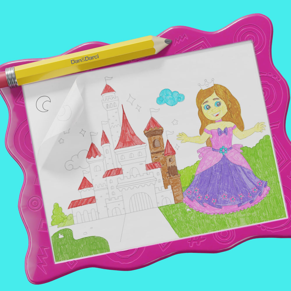 Dan&Darci tracing pad design sheets spark imaginative scene ideas