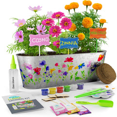 Dan&Darci paint-and-plant planter personalized for creative garden art.