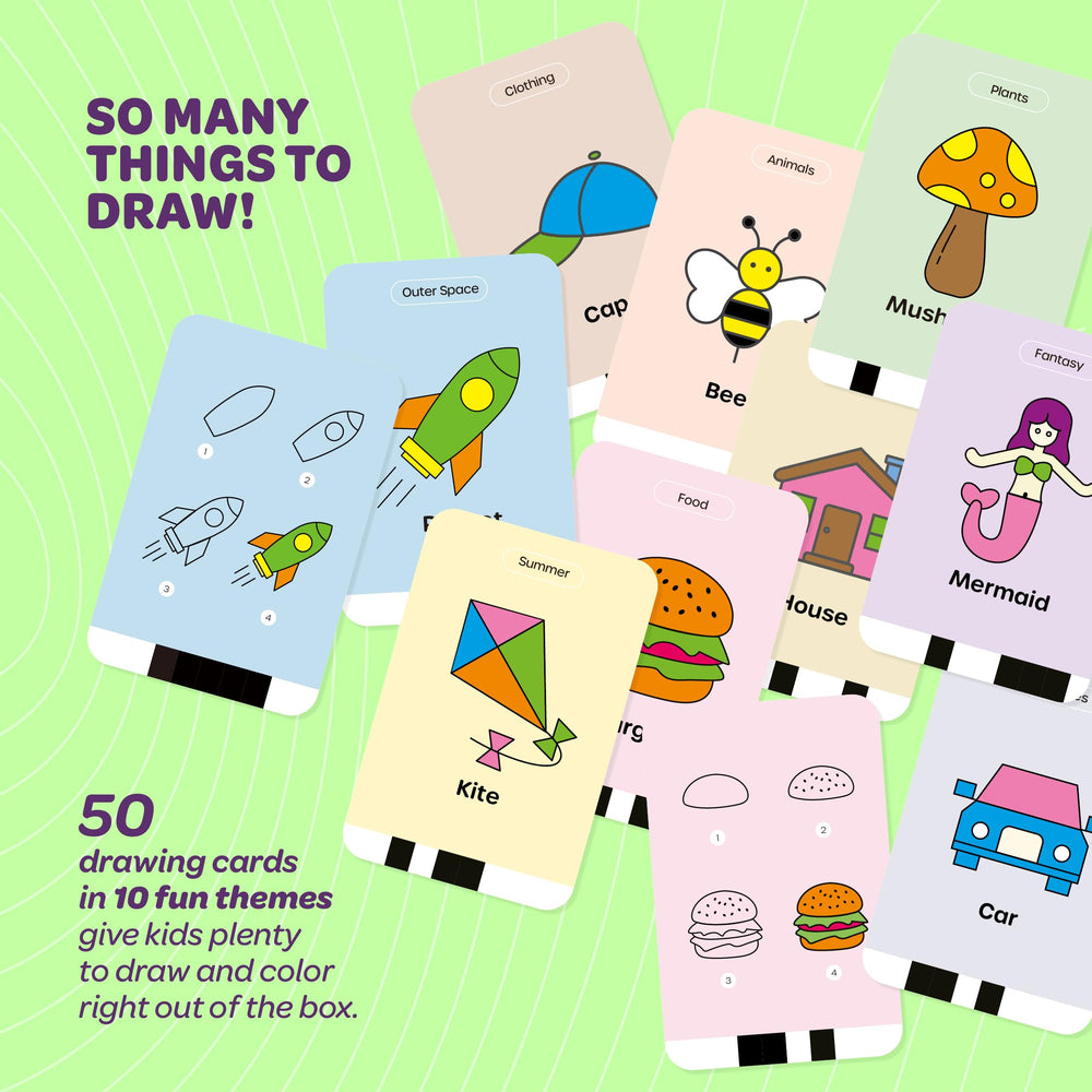 Dan&Darci Scribbly dry erase markers for reusable sketches