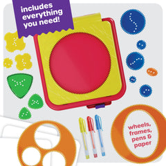 Dan-Darci Spiral Art Kit wheels set highlighting variety of wheels for patterns.