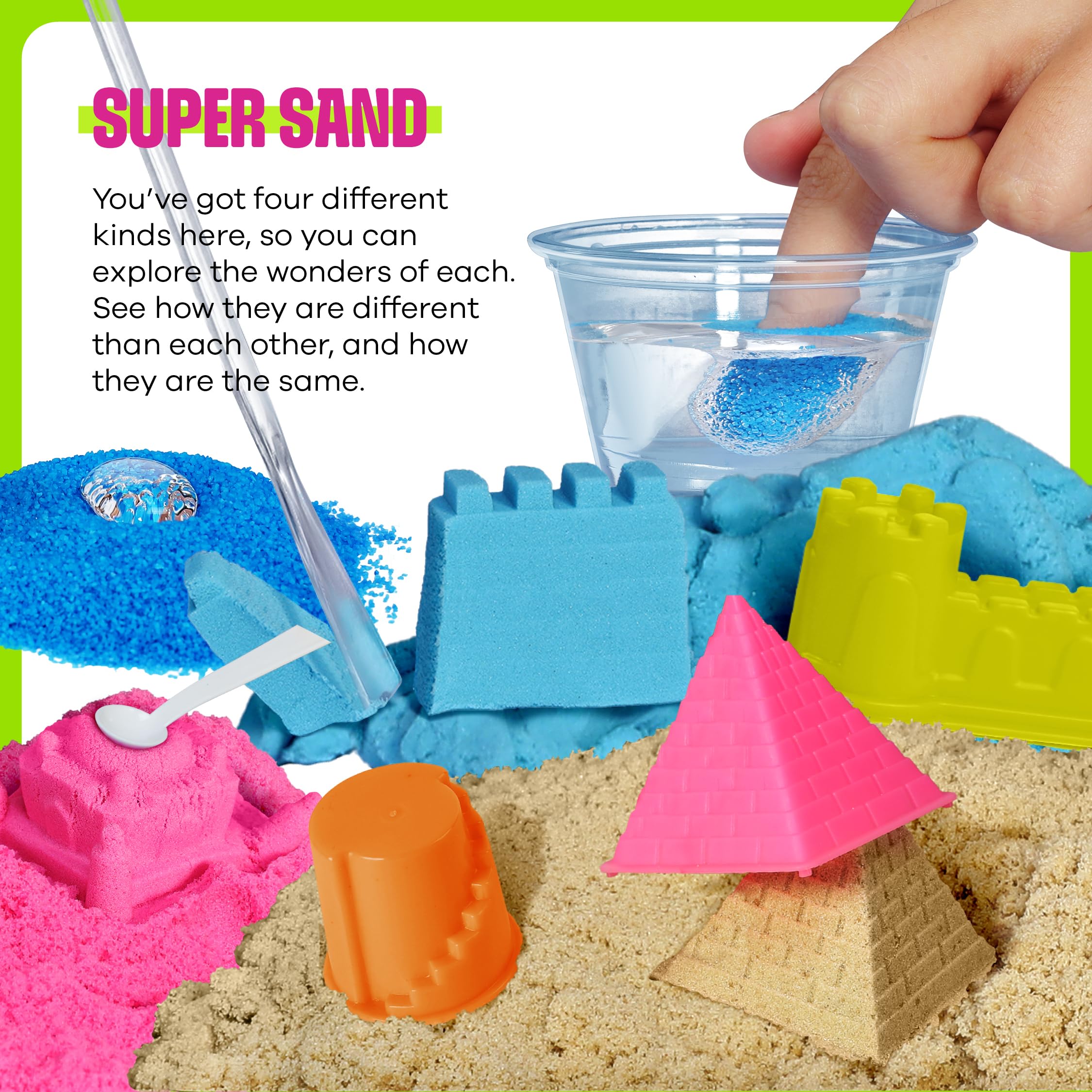 Dan&Darci tool set and illustrated guide for easy, step-by-step experiments