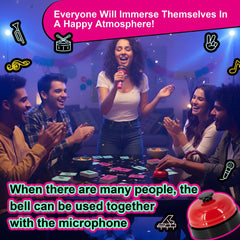 DANACNPR game bell adds exciting ringing moments to celebrate correct lyrics