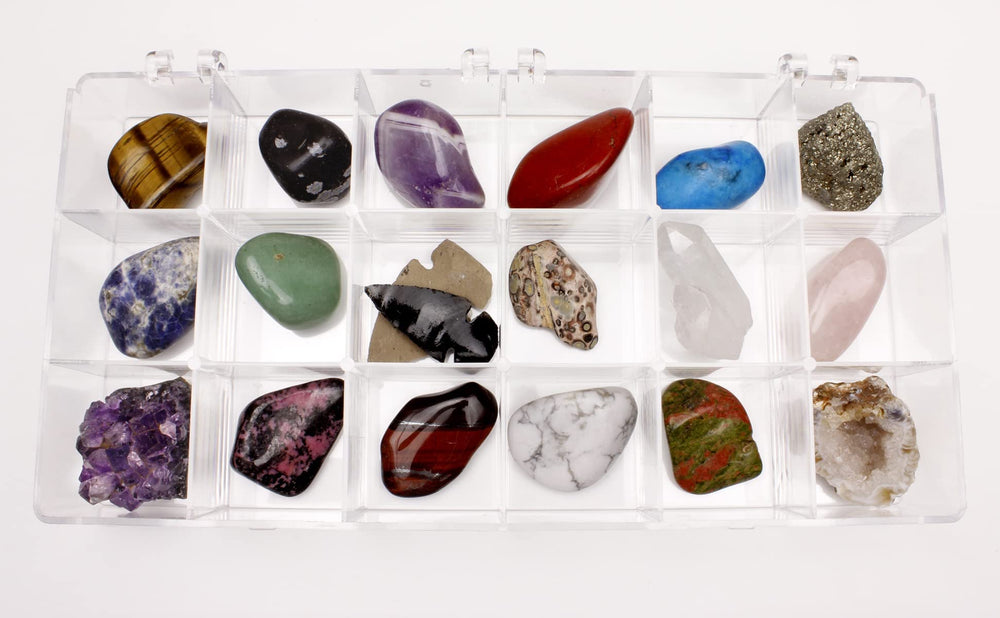 Dancing Bear deluxe geology kit for kids supports curiosity and classroom exploration.