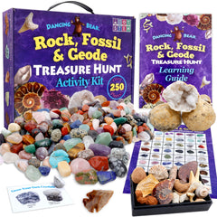 Dancing Bear rock-hunt kit promotes immersive STEM play at home