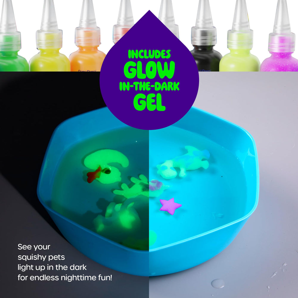 Dan&Darci Glitter gels add extra shine for creative play