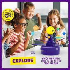 Dan&Darci glow-in-the-dark paints add fun nighttime viewing.