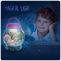 Dan&Darci colored crystals bring bright color and sparkle to the terrarium