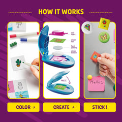 Dan&Darci circle and square inserts shown for versatile sticker shapes.