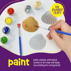 Dan&Darci googly eyes help create cute, expressive shell creatures