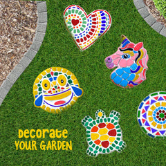 Dan&Darci heart-stone design adds charm to outdoor decor