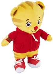 Daniel Tiger's Neighborhood 7-inch mini plush face close-up for cuddly comfort.