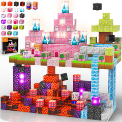 DANIUBE magnetic blocks set for creative play and storytelling.