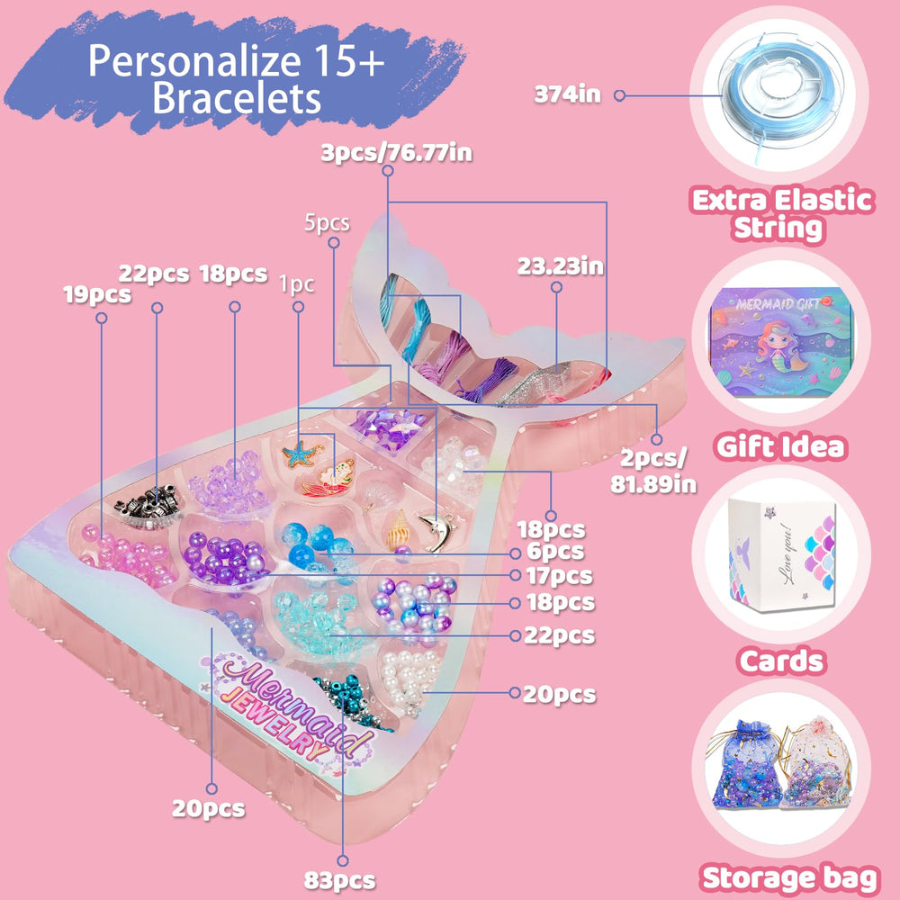 Danvren Premium Mermaid Gift Box, ideal for birthdays and holidays