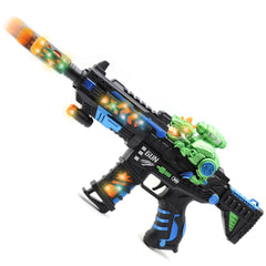 DaoDaoZhu dinosaur light-up toy gun with trigger action for imaginative play