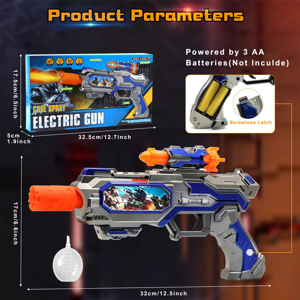 DaoDaoZhu indoor outdoor gift toy gun ideal for birthdays and holidays