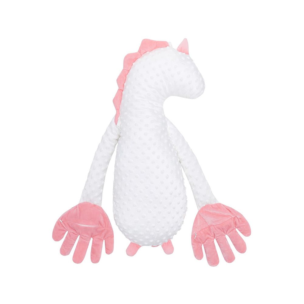 DAOLUAN soft fabric dinosaur-unicorn plush promotes cozy playtime.