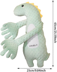 DAOLUAN plush with remote-control panel, adjustable tapping pace for interactive play.