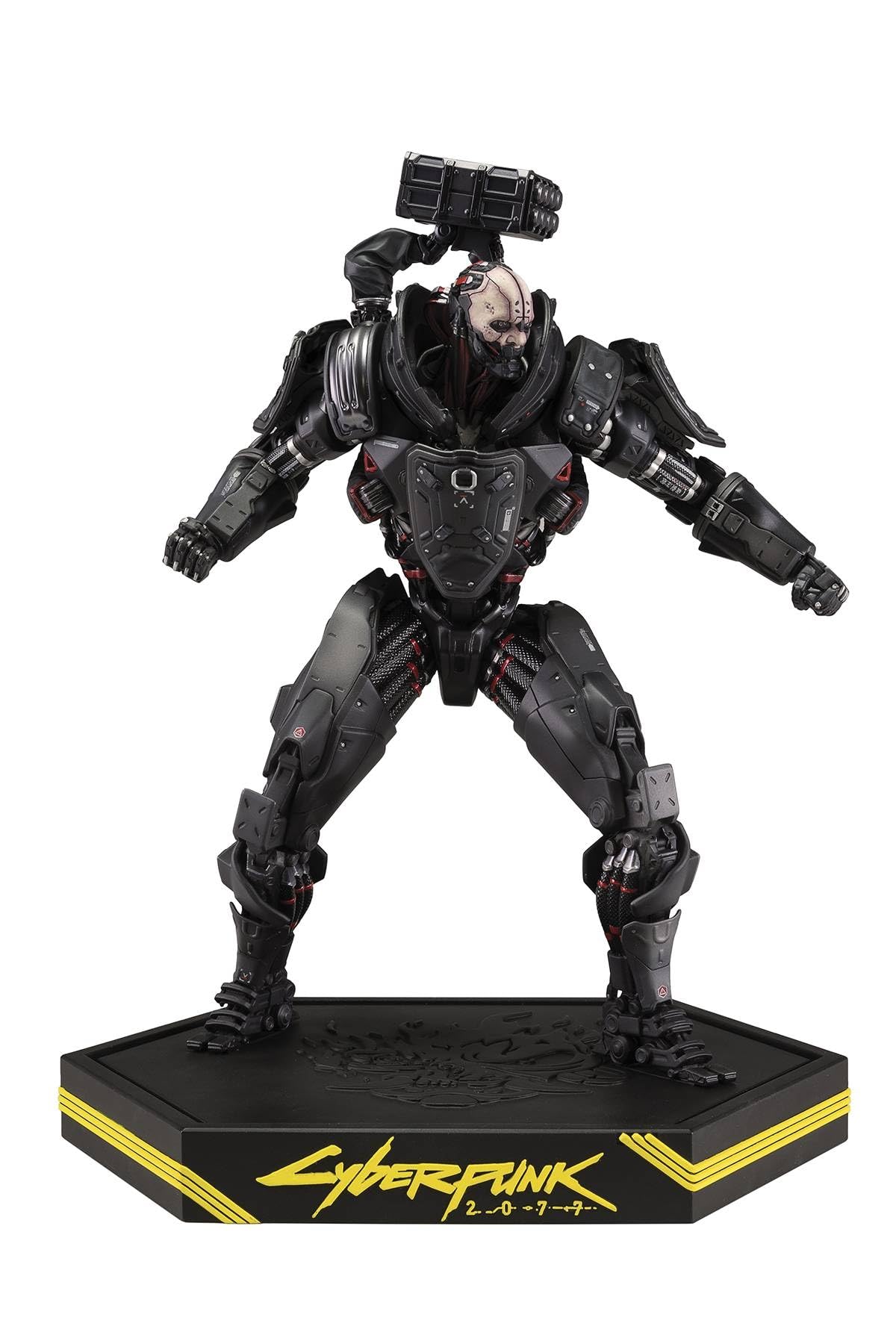 Dark Horse Adam Smasher figure, 12-inch display statue ideal for Cyberpunk 2077 fans