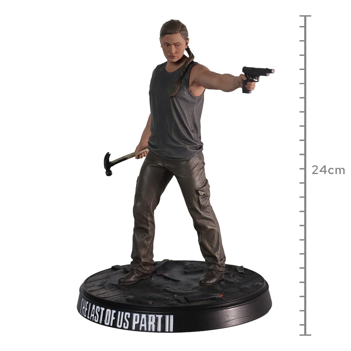 Dark Horse Comics Abby figure side profile showing dynamic pose ideal for collection.