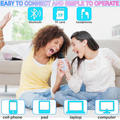 Darkant karaoke-machine battery life supports hours of play at outdoor parties.