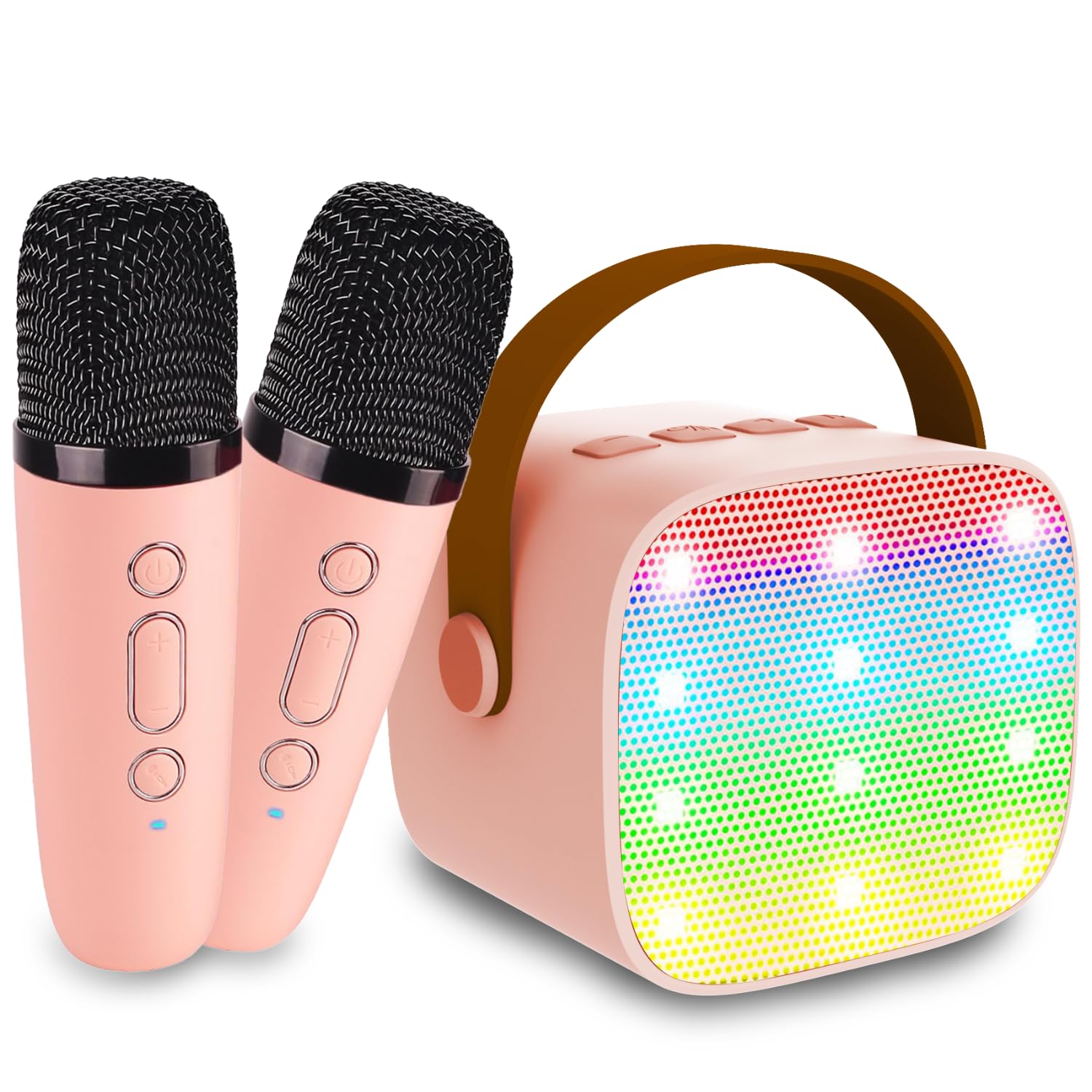 Darkant mini karaoke front view showcasing compact design for home use.