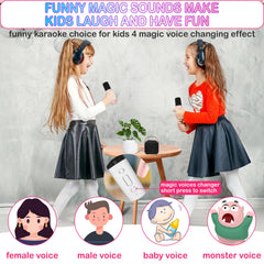 Darkant mini karaoke machine with Bluetooth connectivity for wireless playback