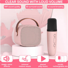 Darkant portable-karaoke-singer-activity great for travel, beaches, and picnics